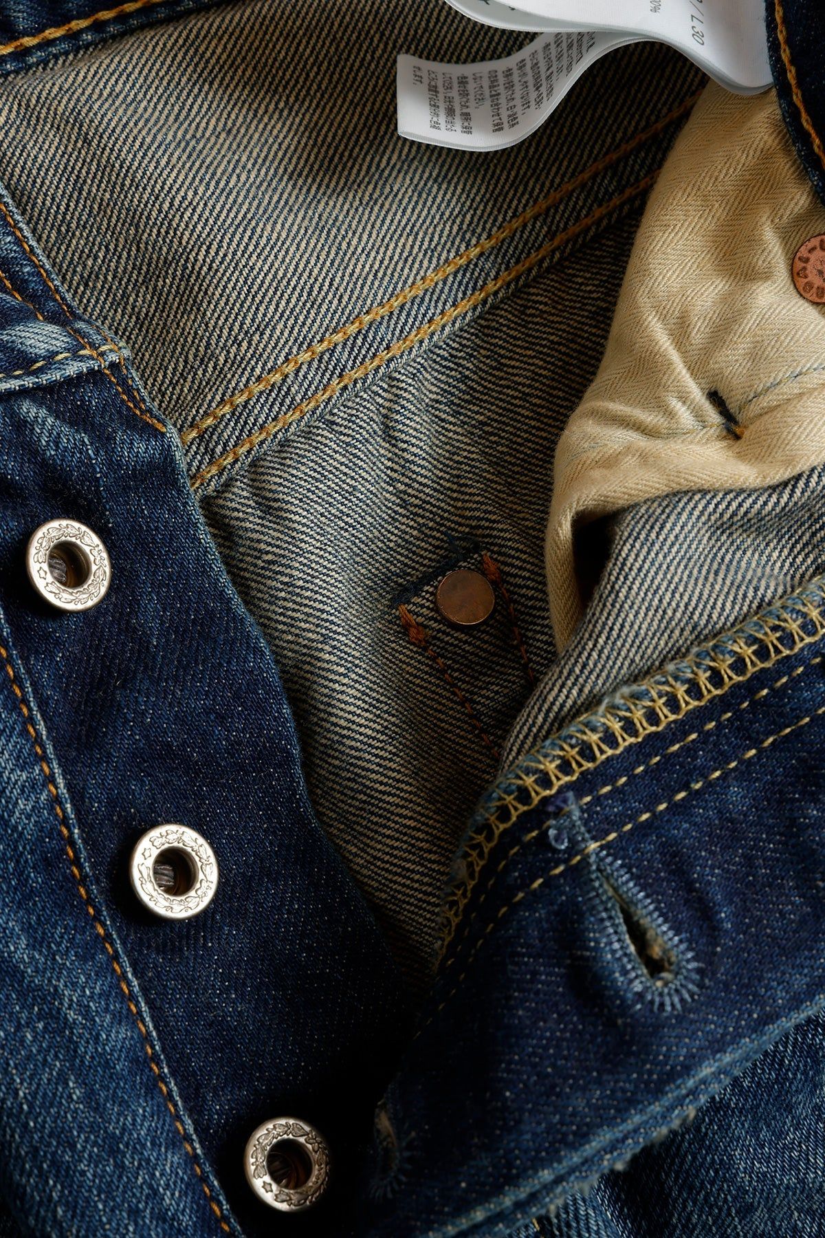 ファンダメンタル デニムパンツ CLASSIC FIT DENIM CS129 (FA25MG129)INDIGO