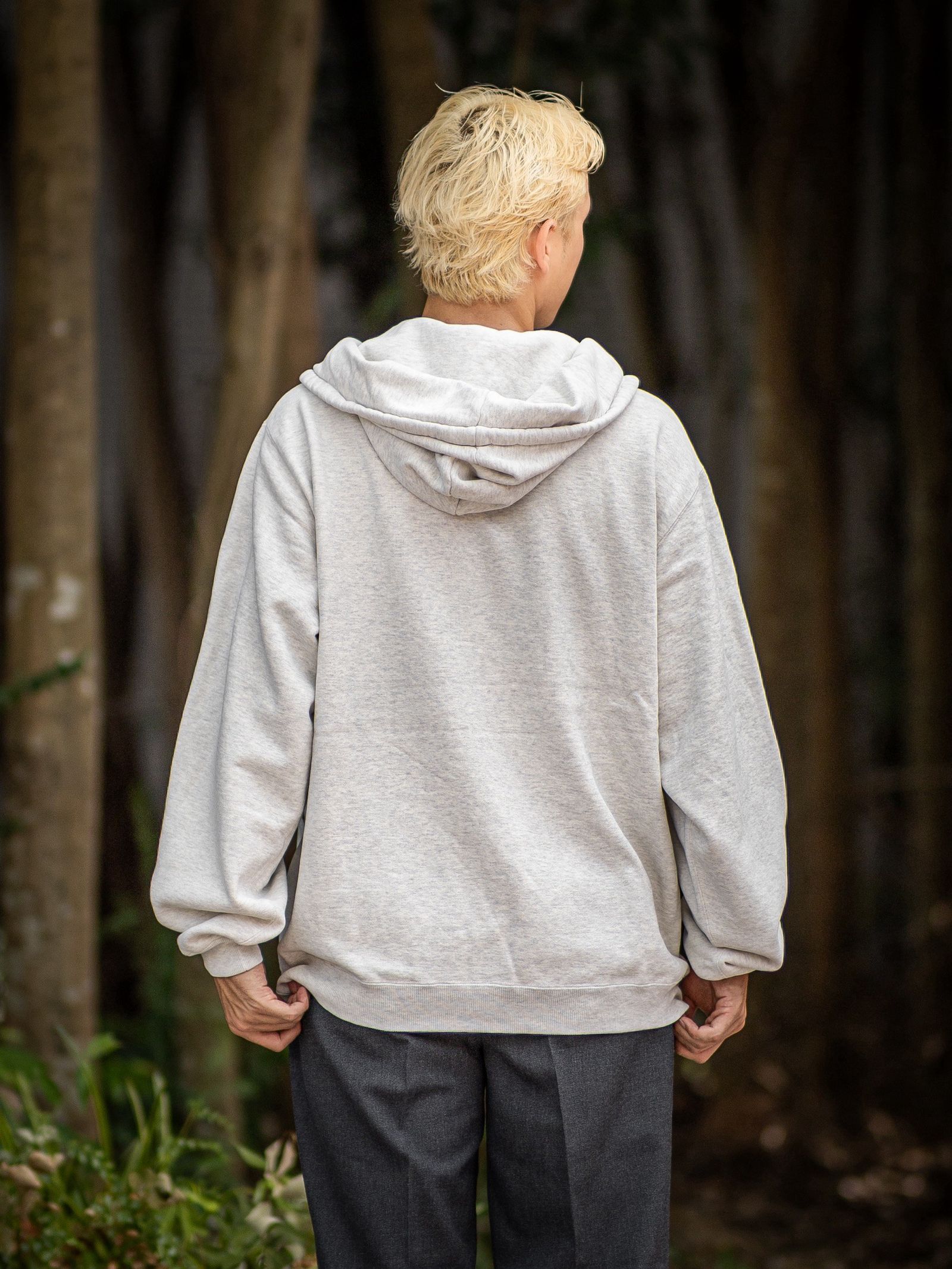 A.PRESSE 新作Vintage Attached Snap Hood Sweat Parka