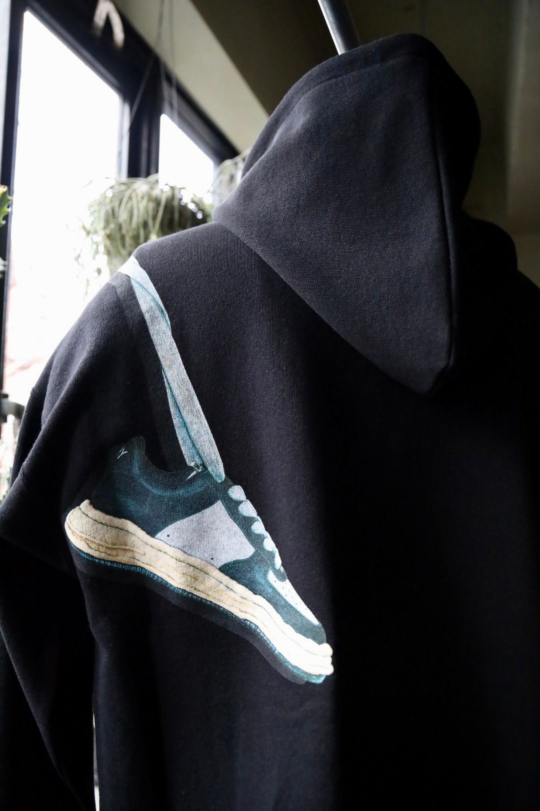 トーキングアバウト ジ アブストラクション 25SS MMYコラボレーションパーカー HANG ON SHOULDER PARKA (NPT-MMYP-002)BLACK