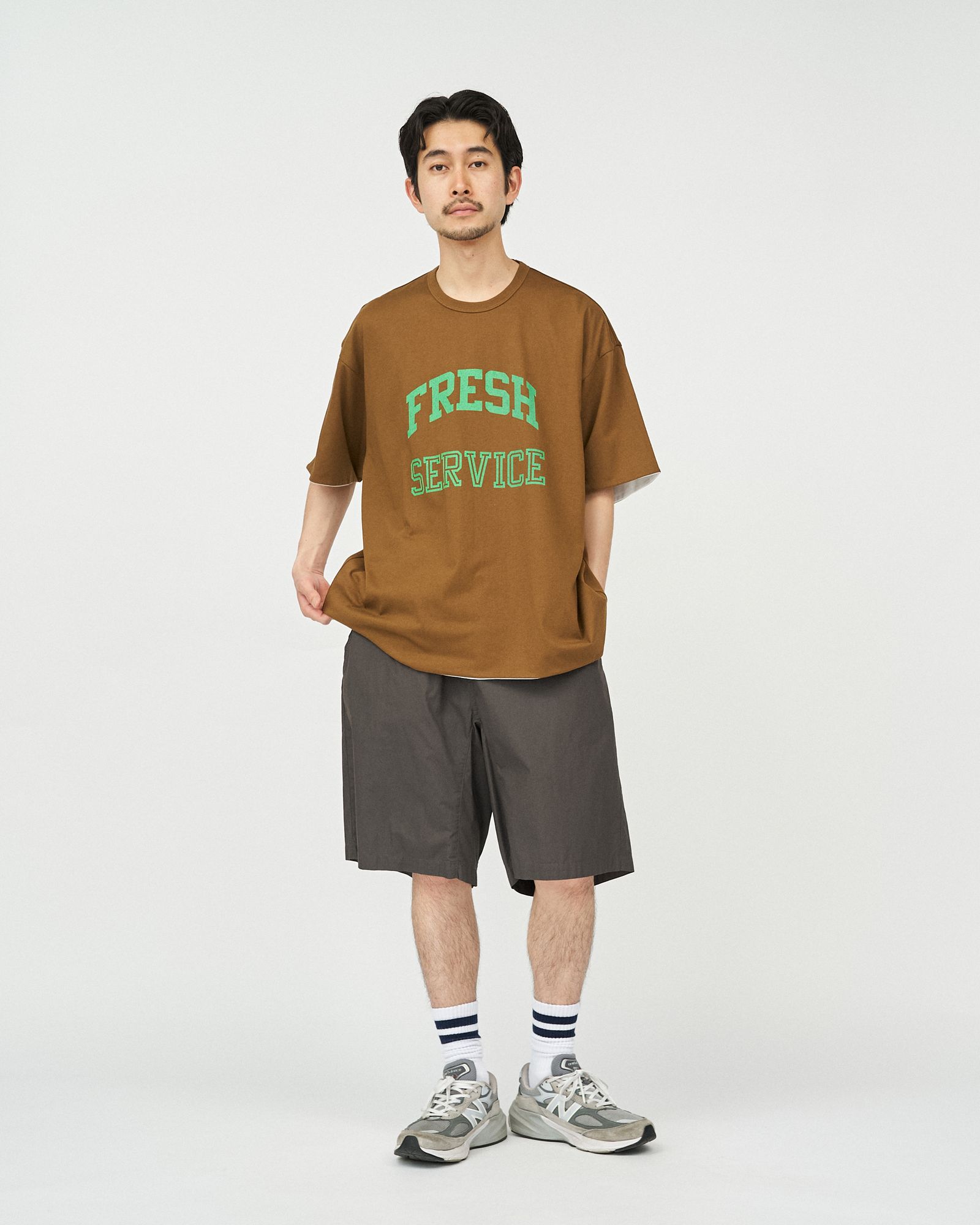 FreshService - フレッシュサービス REVERSIBLE S/S TEE (FSC252