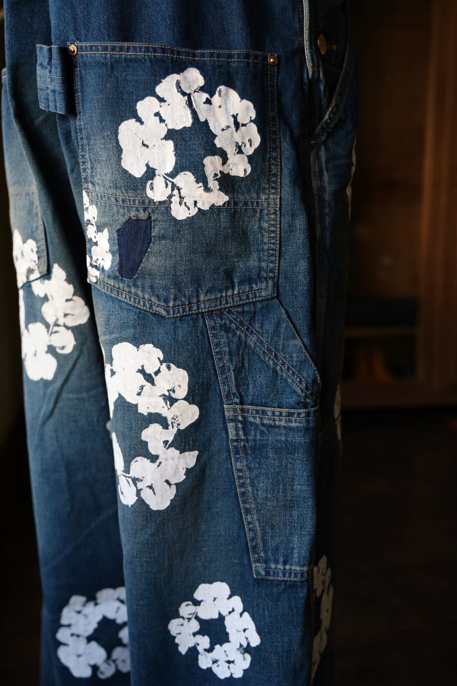 セントマイケル24AW DT_OVER ALL (SM-YS1-0000-C52)BLUE