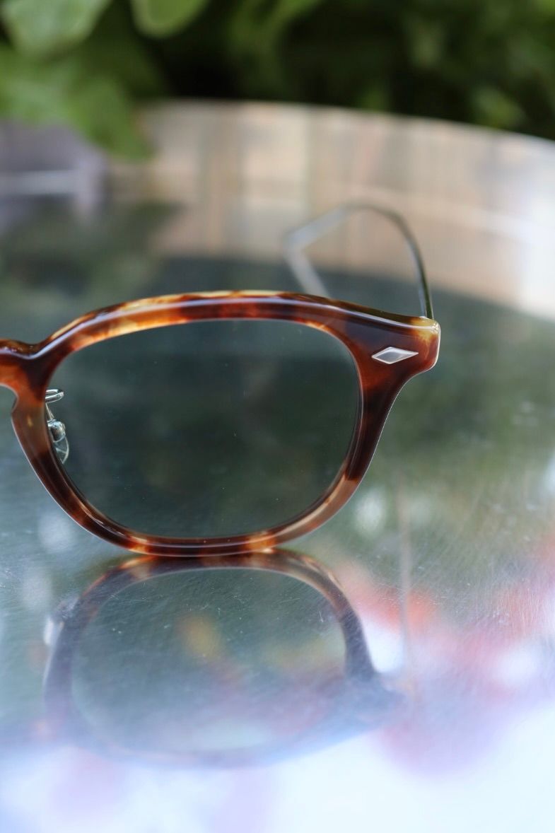 ノチノオプティカル  "JIFUSAN" #3.RICH AMBER × GREY GREEN to D.GREY(調光モデル)☆4月18日(土)再入荷！