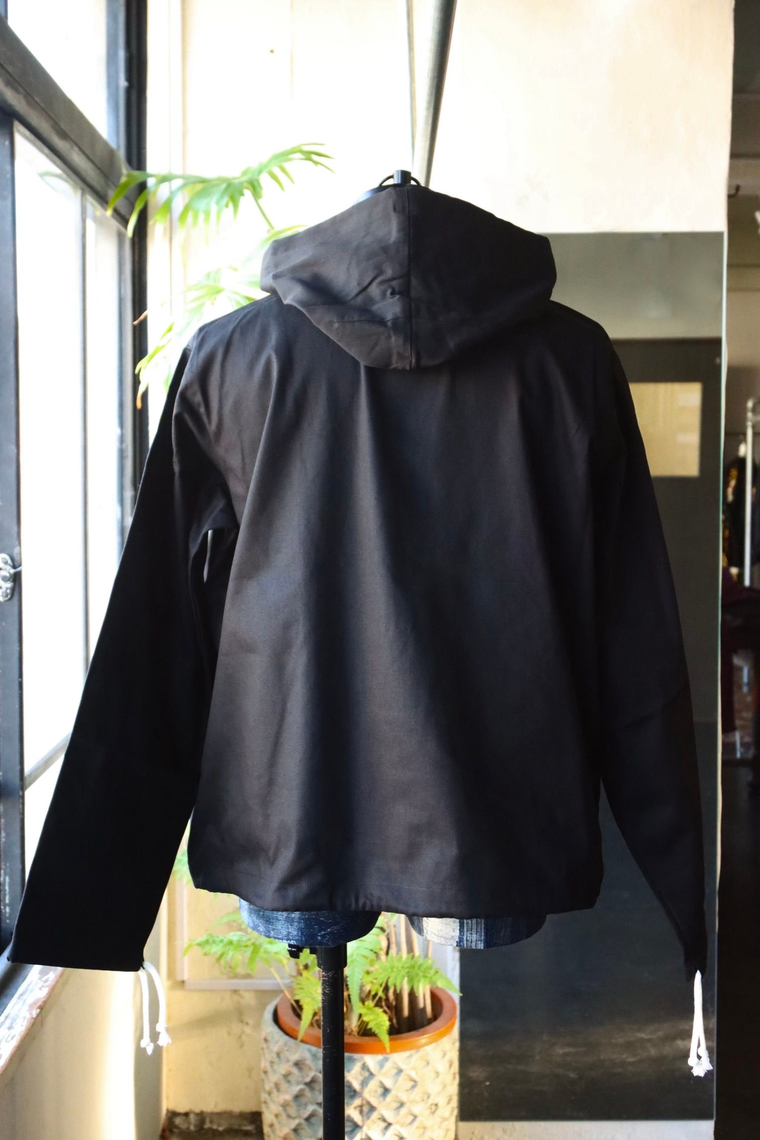 ファウンダ 25SS OXFORD HOODIE(015FD251013)BLACK