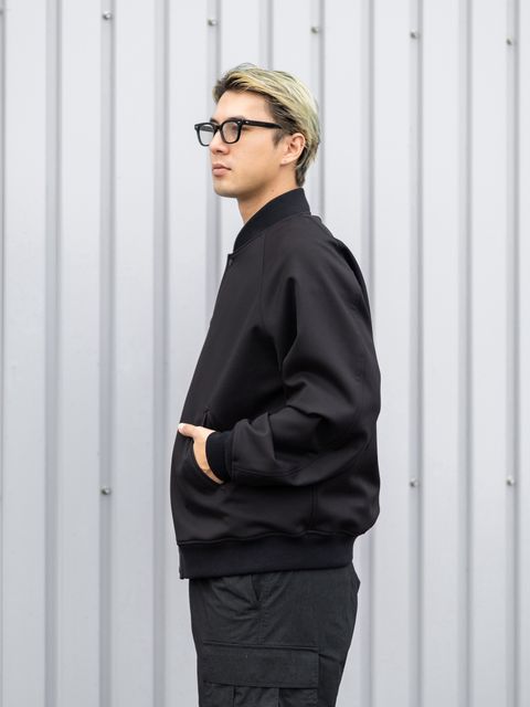 FreshService DOWN FABRIC VARSITY JACKET(BLACK)10月24日(土)新作発売！