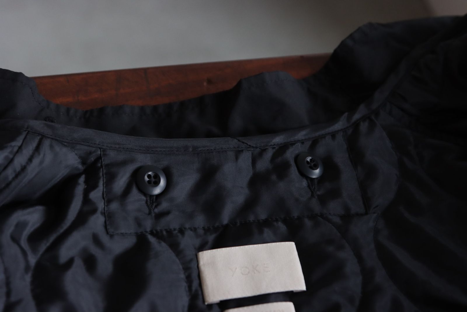 ヨーク 25FW Connected Military Blouson(YK25FW01023B)BLACK