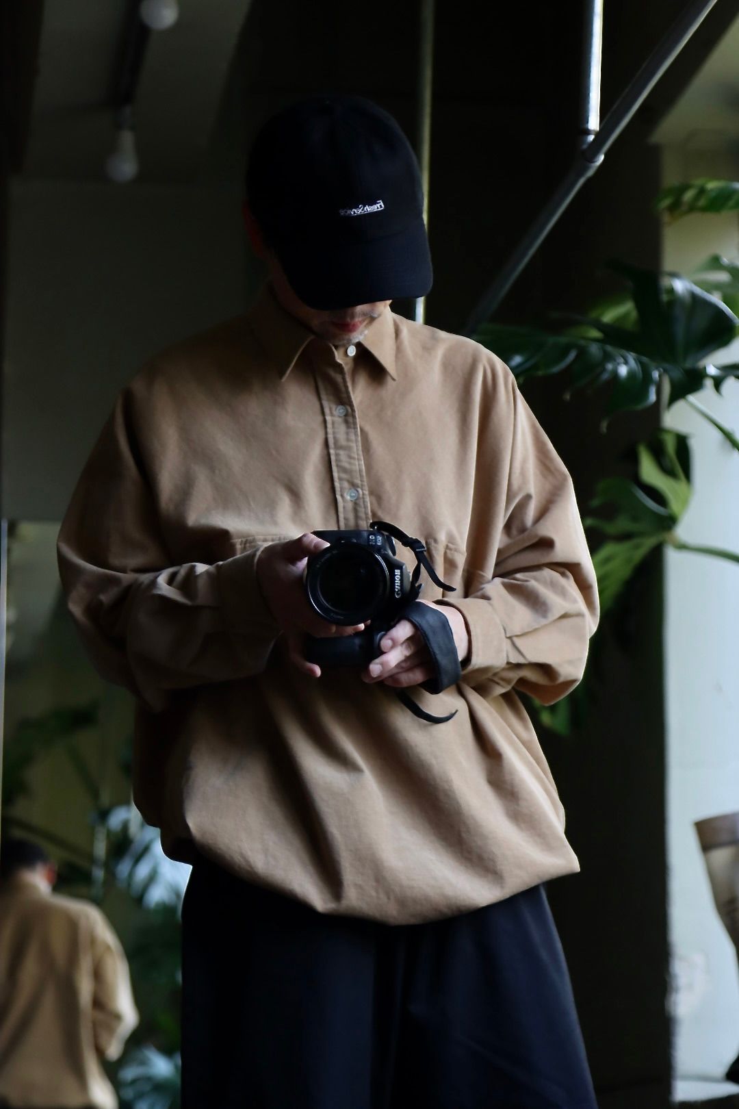 FreshService 22AW SPOT Corporate Easy Pants"BLACK"スタイル