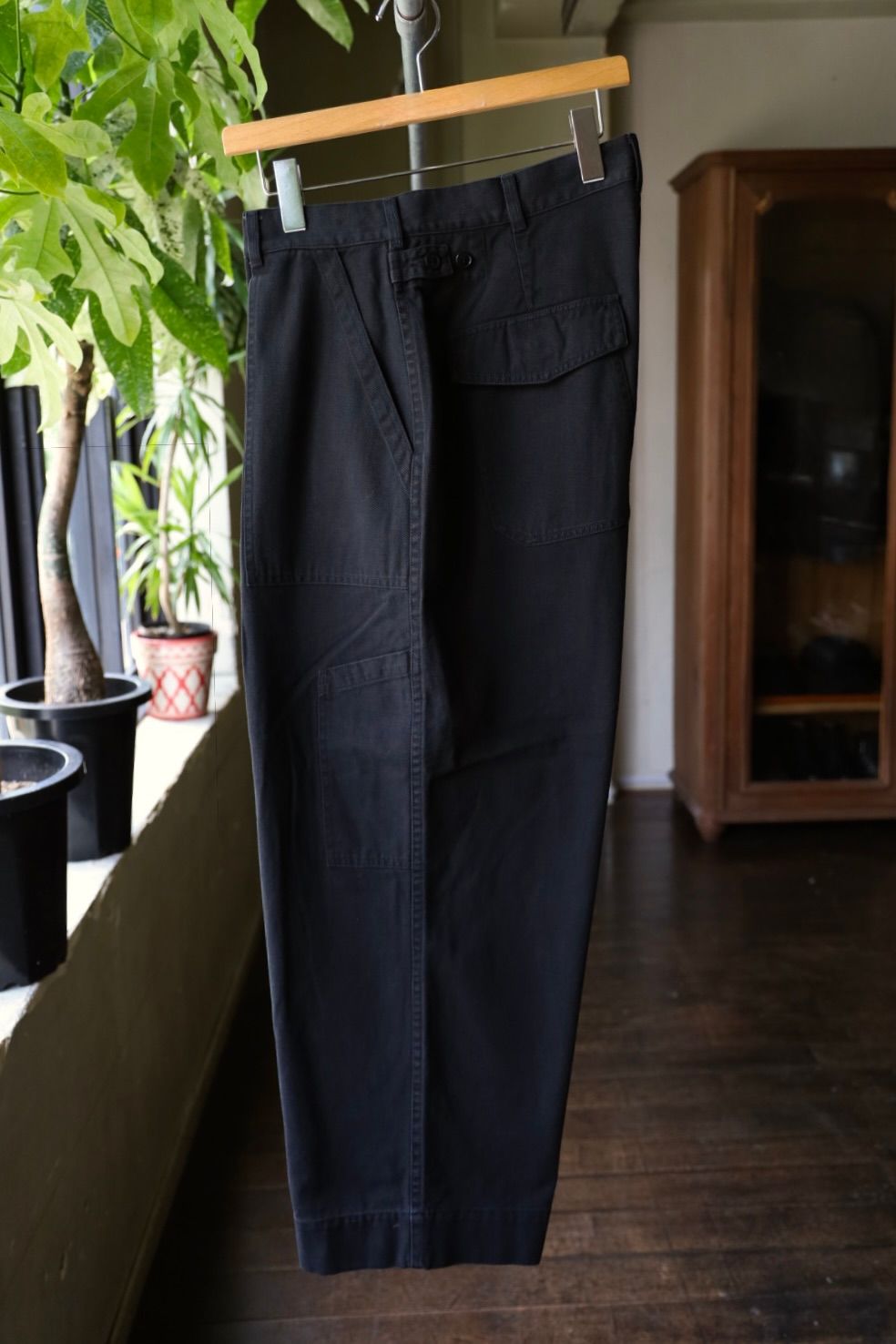 アプレッセ 2025 STYLE2  USAF Hemmed Bottoms(AP-4009)BLACK☆8月23日(土)発売！