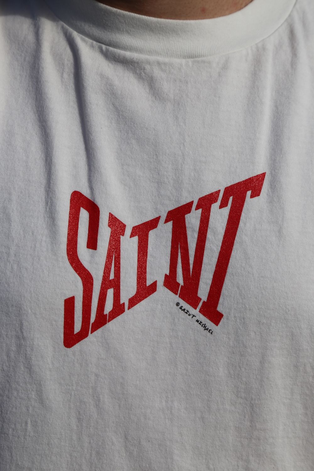 ©SAINT M×××××× LOGO T-SHIRT style ※4月29日AM10:00発売
