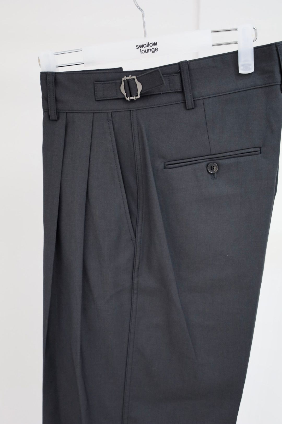 ANOTHER OFFICEアナザーオフィス Santiago Slacks(AOESPT004)Charcoal☆10月10日(金)新作発売！