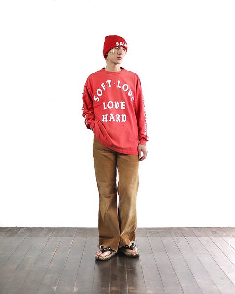 セントマイケル 24SS SOFT LOVE LS_TEE style 2024.3.22