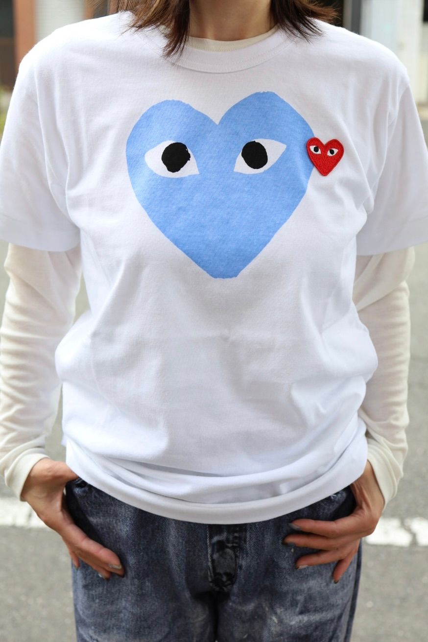 PLAY COMME des GARCONS RED EMBLEM Tシャツstyle.2025.11.3
