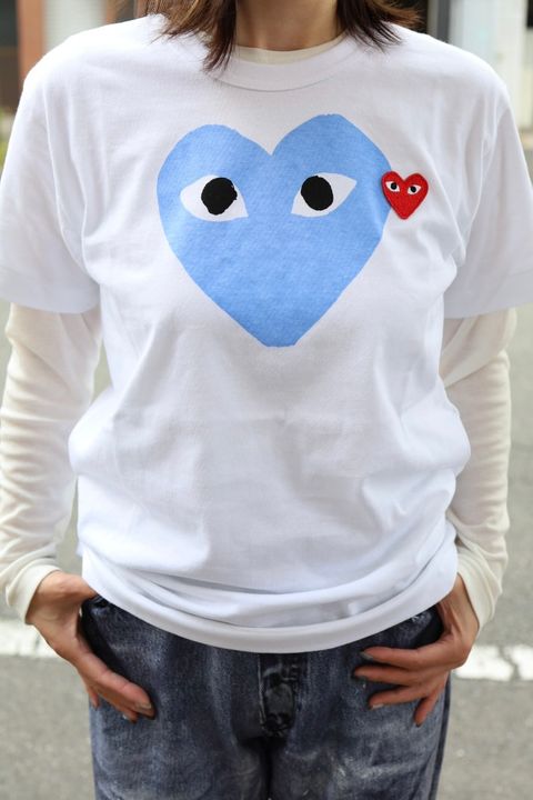 PLAY COMME des GARCONS RED EMBLEM Tシャツstyle.2025.11.3