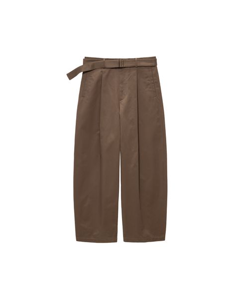 グラフペーパー Dry Westpoint Barrel-Fit Belted Pants(GM263-40381)BROWN☆8月29日(土)発売！