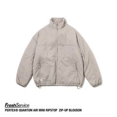 フレッシュサービス PERTEX® QUANTUM AIR MINI RIPSTOP ZIP-UP BLOUSON(FSC253-30195)BEIGE★10月18日(土)発売！
