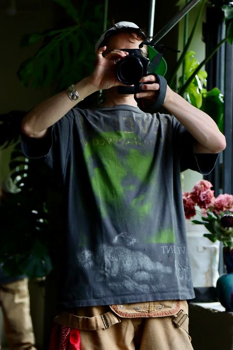 セントマイケル23SS ベルベルジンコラボTシャツスタイル2