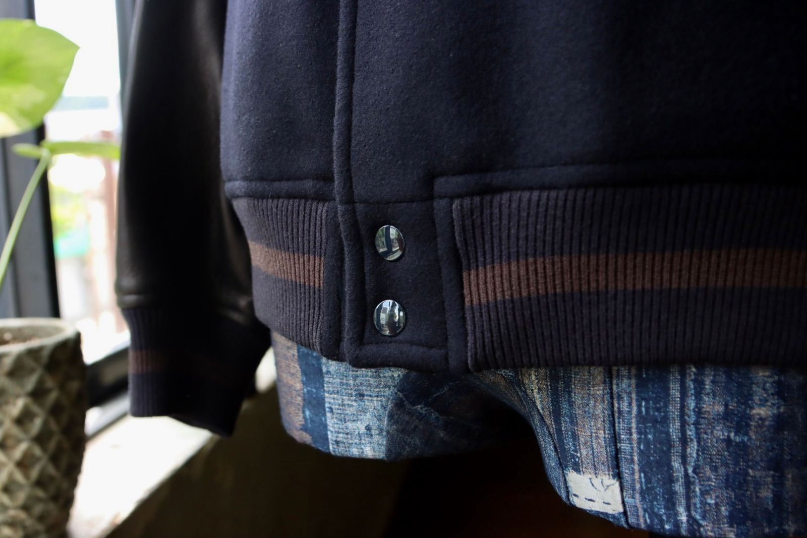 ブラームス 25FW Wool Melton Award Jacket(bROOTS25F1)Dark Navy☆新作発売！