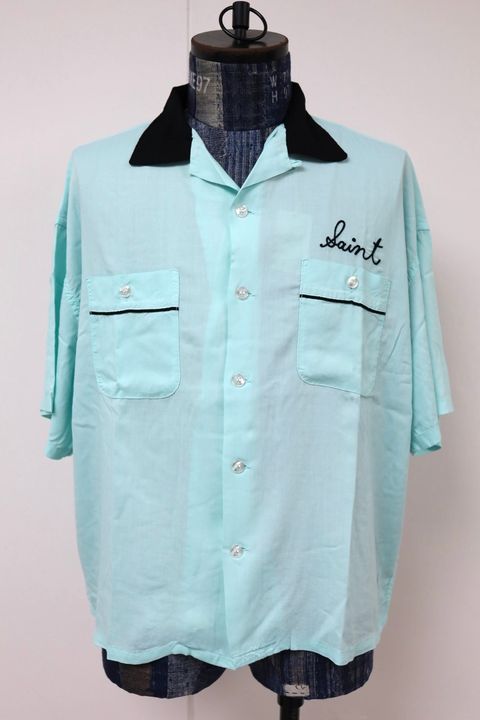 セントマイケル 26SS BOWLING SHIRT(SM-MK8-0000-037)SKY BLUE☆4月29日(水)新作発売！