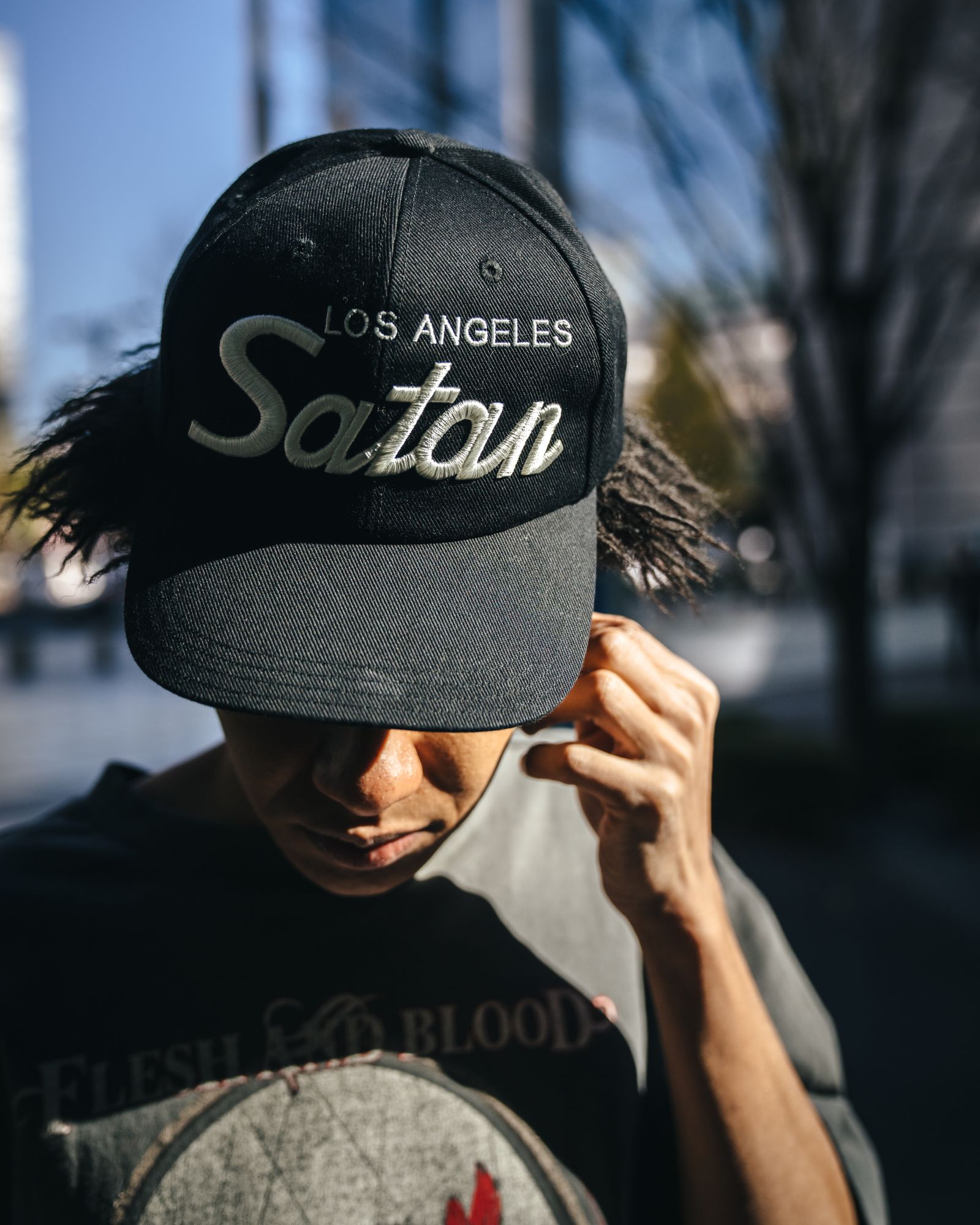 SAINT MICHAEL（セントマイケル） 23SS 「SATAN CAP」 キャップ