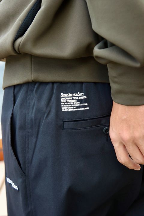FreshServiceSport フレッシュサービススポーツ 23AW CORDURA®️FLEECE CREW NECKスタイル