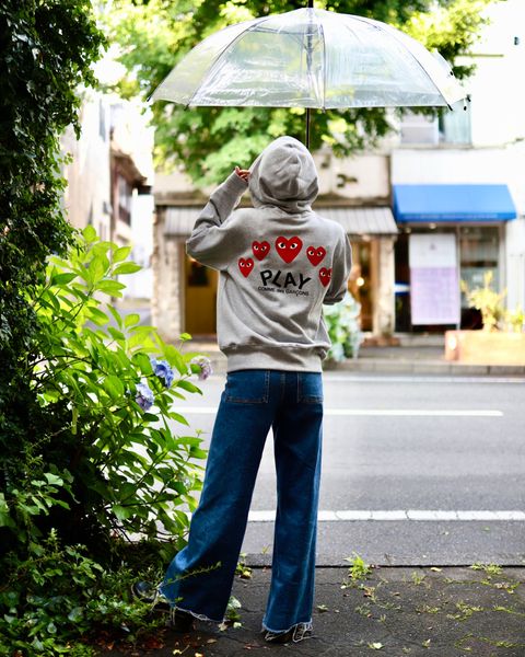 プレイコムデギャルソン PLAY SWEATSHIRT style.2023.6.23