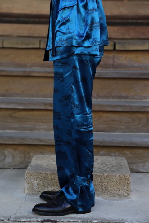 MATSUFUJI DAYDREAM Prinnted Jacket(M211-0102) style. 2021.05.08.
