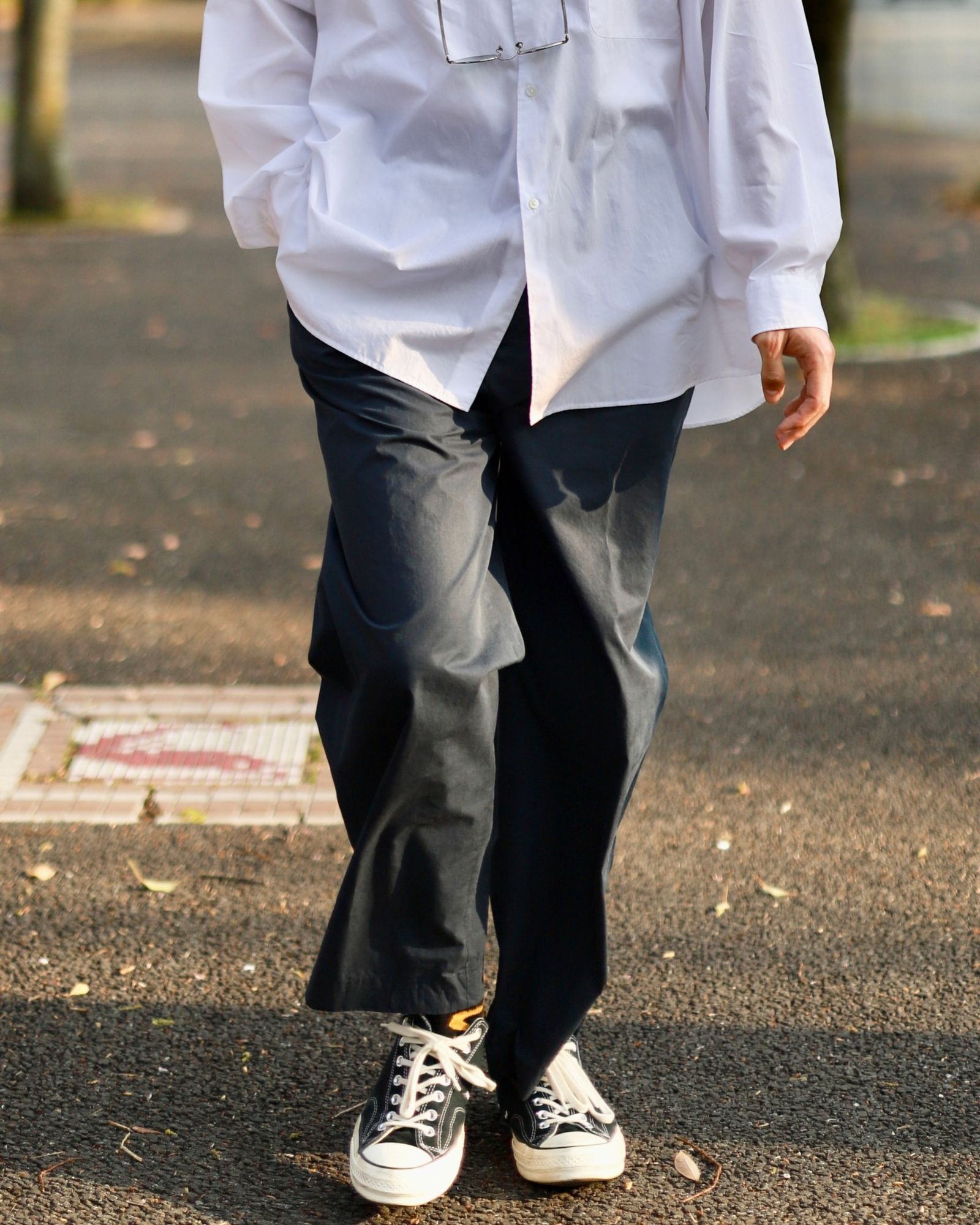 A.PRESSE 新作High Density Weather Cloth Trousersスタイル2