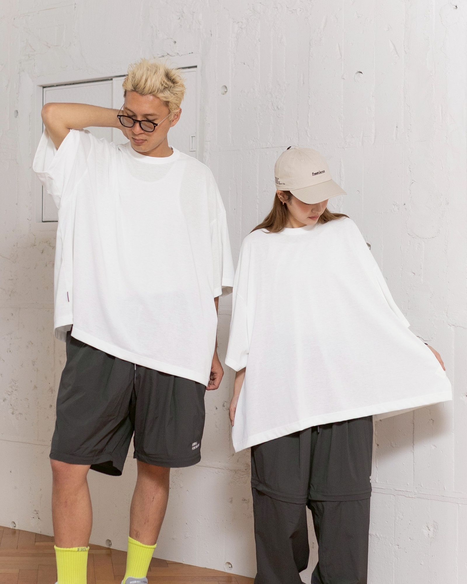 S.F.C 25SS エスエフシー SUPRE BIG TECH SS TEE (SFCSS25SPCS01)White