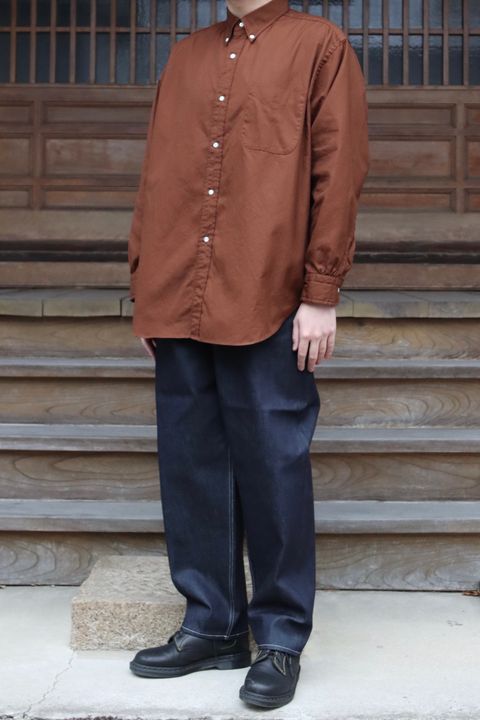 A.PRESSE BD Oxford Shirt(22SAP-02-05H)BROWN style