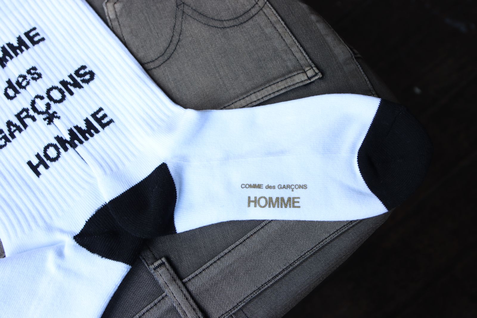 COMME des GARCONS HOMME - コムデギャルソンオム25SS ロゴ
