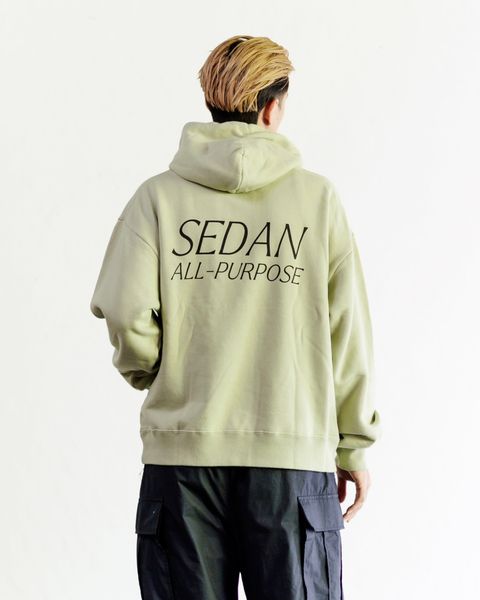 SEDAN ALL-PURPOSE OG Logo Elastic Cord Hoodie セットアップスタイル