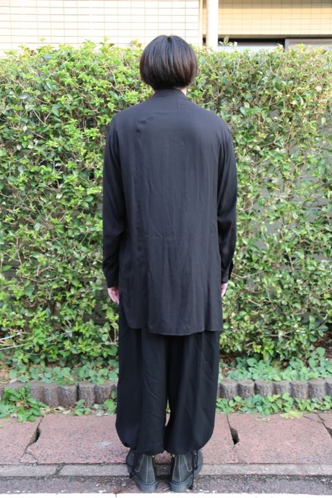 Yohji Yamamoto pour Homme 2020AW W-切り替えBシャツテンセルローン(HR-B25-212) style.2020.9.11.
