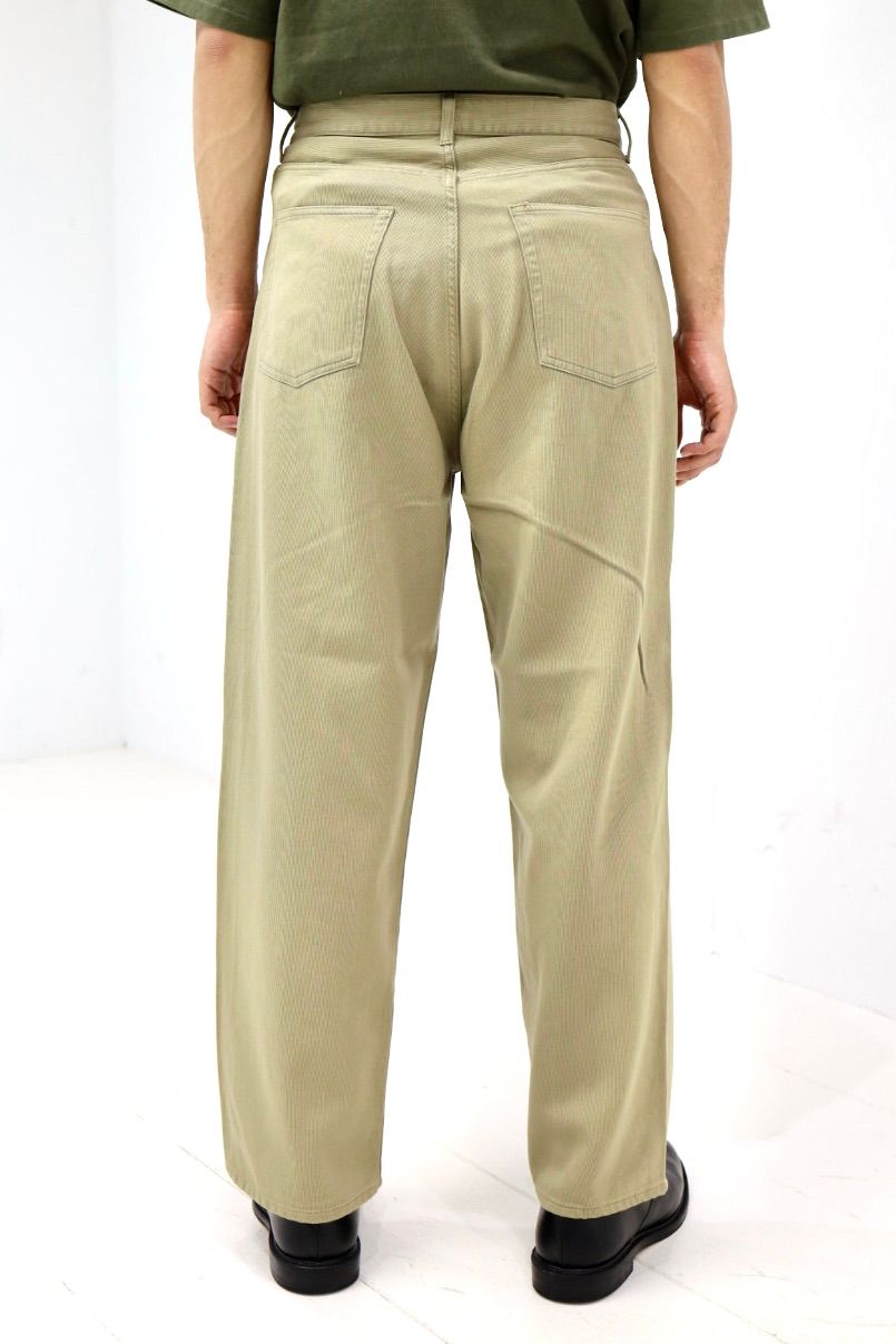 アプレッセ 2026 STYLE1 Washed Silk Cotton Pique Pants(26SAP-04-10)BEIGE☆2月21日(土)発売！