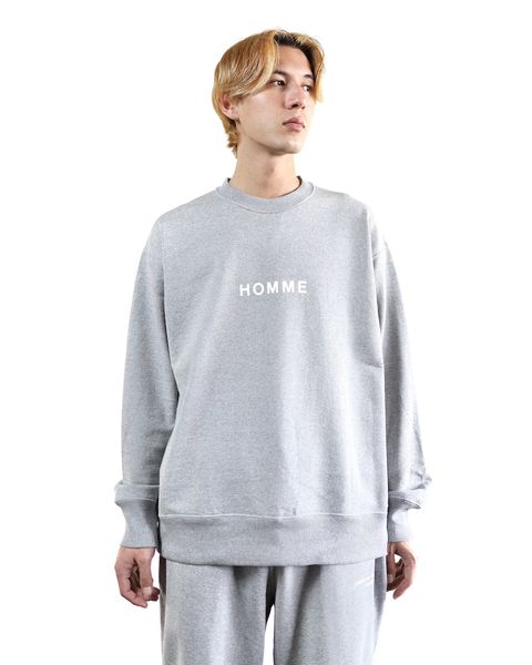 COMME des GARCONS HOMME 24SS HOMMEプリントスウェット スタイル 2024.2.3