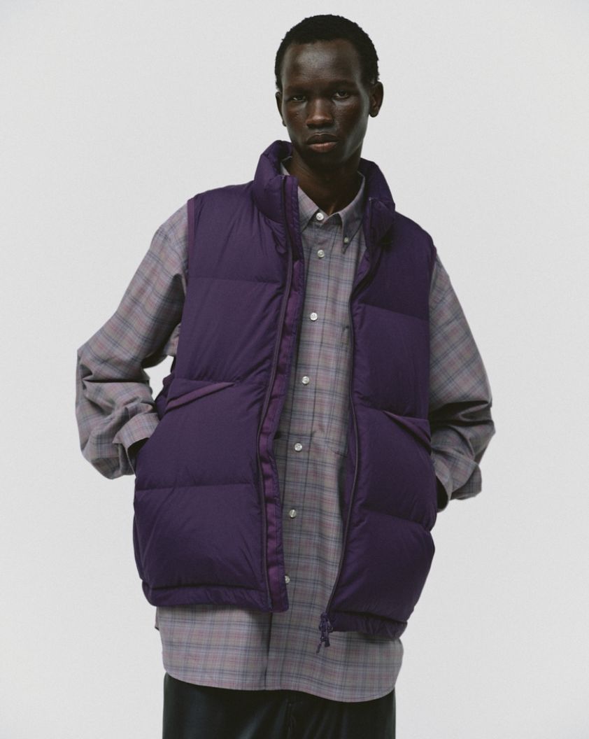 DAIWA PIER39(ダイワピア39) 25FW TECH ALPINE DOWN VEST (BW-24025W)PURPLE☆10月25日(土)発売！