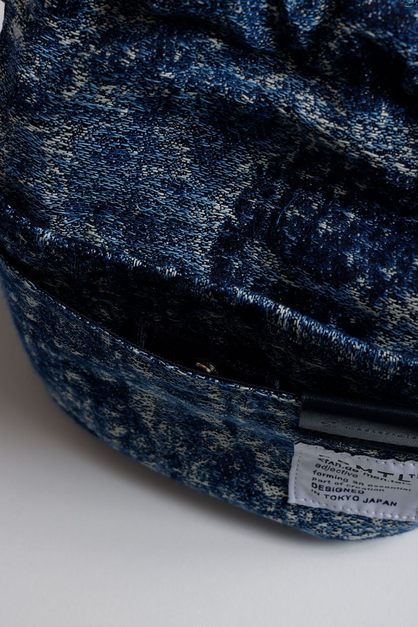 ファンダメンタル バック<master-piece> DRAWSTRING BAG (FA25/SPMP12)INDIGO