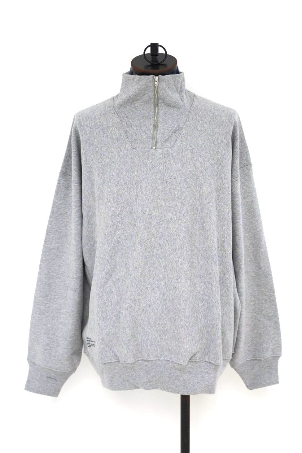 フレッシュサービス 26AW CLASSIC TERRY SWEAT HALF ZIP(FSC263-70013)H.GRAY☆9月5日(土)新作発売！
