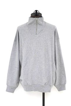 フレッシュサービス 26AW CLASSIC TERRY SWEAT HALF ZIP(FSC263-70013)H.GRAY☆9月5日(土)新作発売！