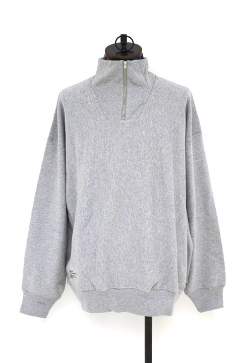 フレッシュサービス 26AW CLASSIC TERRY SWEAT HALF ZIP(FSC263-70013)H.GRAY☆9月5日(土)新作発売！