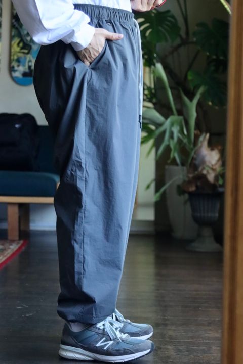 S.F.C 23FW WIDE SPORTY PANTS"GRAY"スタイル