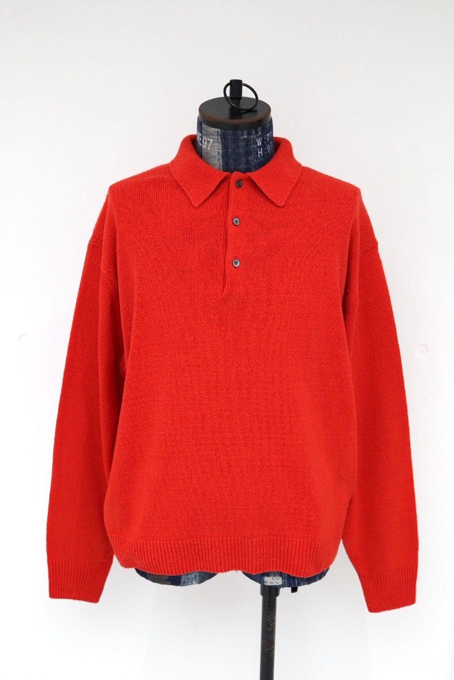 アプレッセ 2026 STYLE1 Washed Silk Nep Polo Shirt(26SAP-03-09)RED☆1月10日(土)発売！