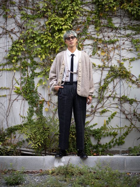 Graphpaper Wool Boa Liner Blouson MARK STYLE
