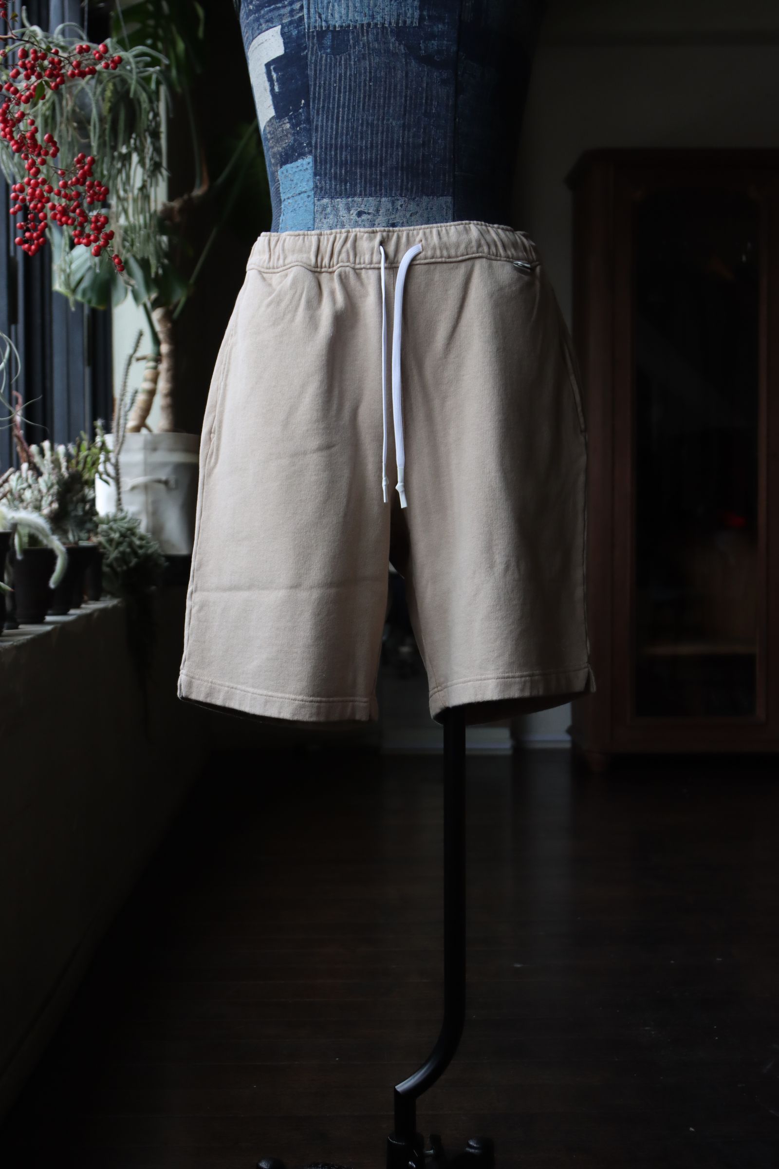 S.F.C 24SS エスエフシー SFC SWEAT SHORTS(SFCSS24CS05)Washed Beige