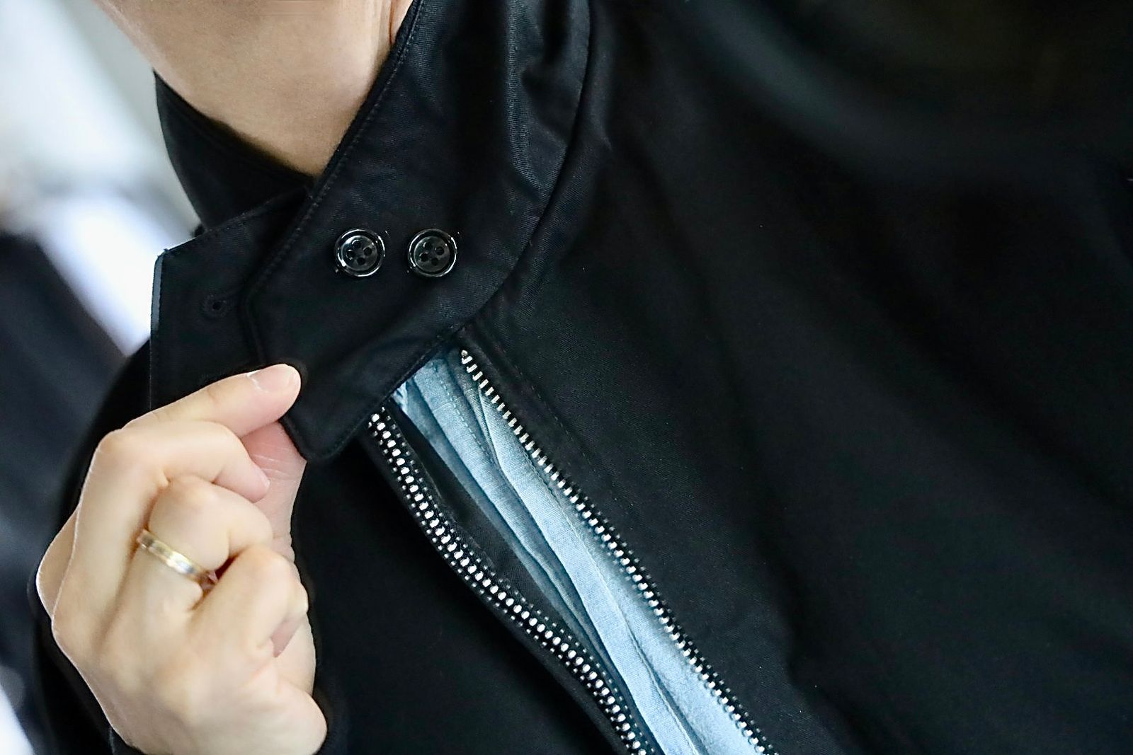 ヨーク 25FW CONNECTED HARRINGTON FLIGHT JACKET(YK25FW01026B)BLACK☆9月6日(土)発売！