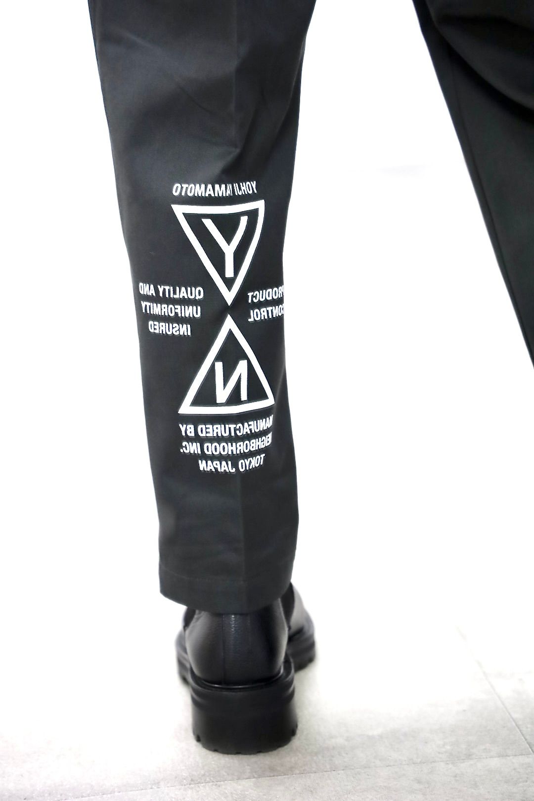 Yohji Yamamoto × NEIGHBORHOOD タックワークパンツ(HK-P95-901-2S26)GRAY☆12月5日(金)発売！