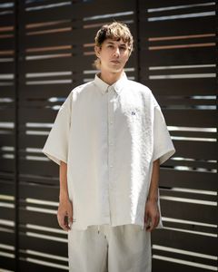 フレッシュサービス 26AW DRY WASHER POPLIN S/S B.D SHIRT(FSC263-50063)IVORY☆8月1日(土)発売！