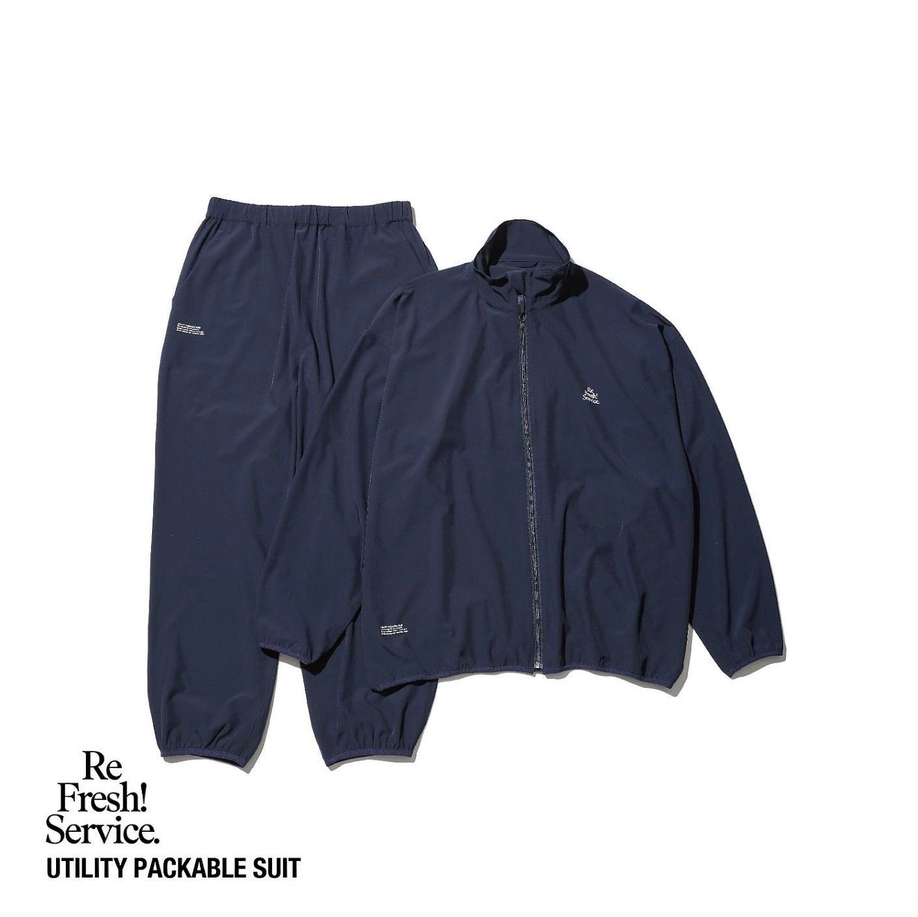 Re freshservice UTILITY PACKABLE SUIT - ジャージ