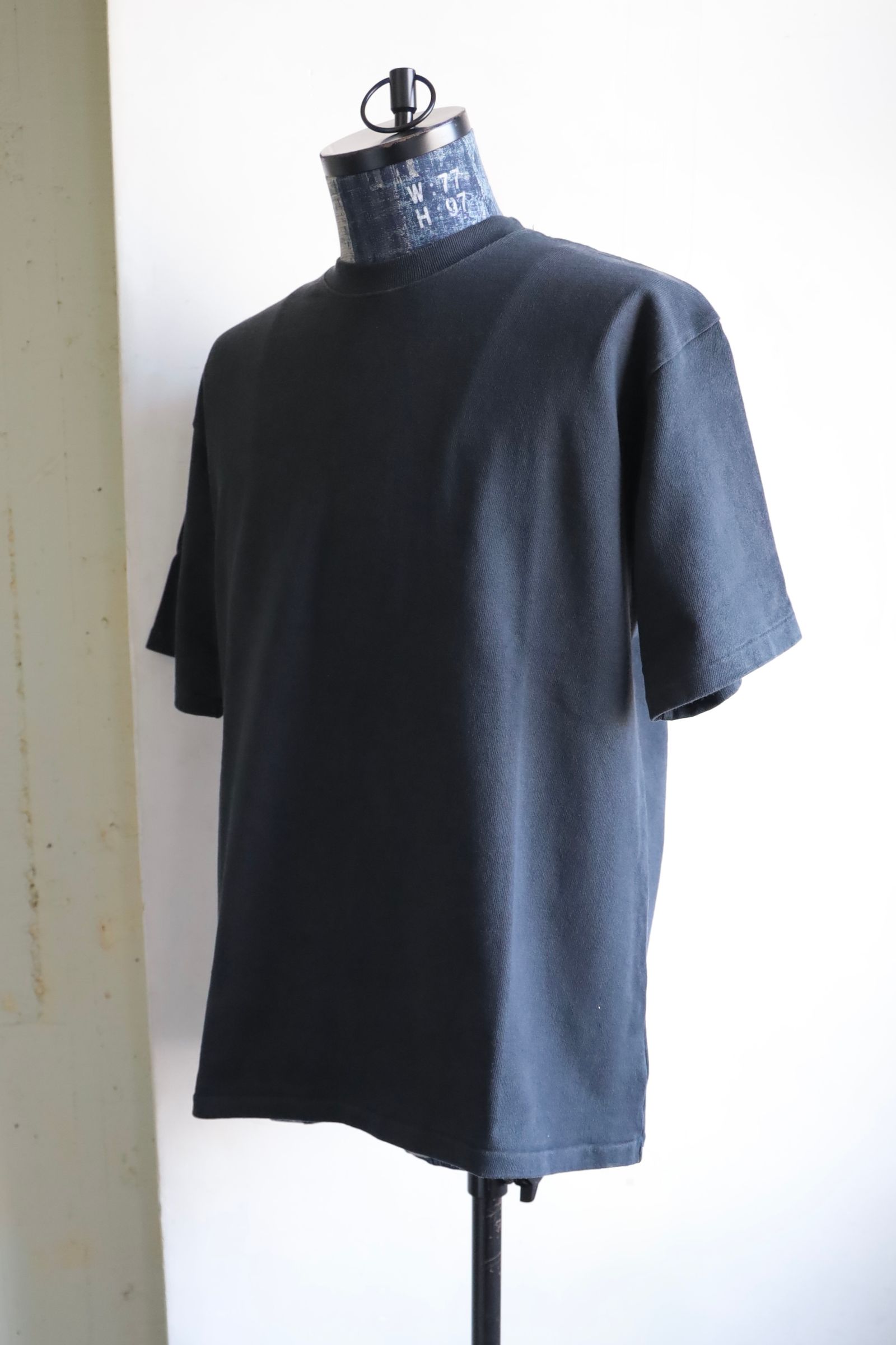 アプレッセ Vintage S/S T-shirt (25SAP-05-04K) BLACK