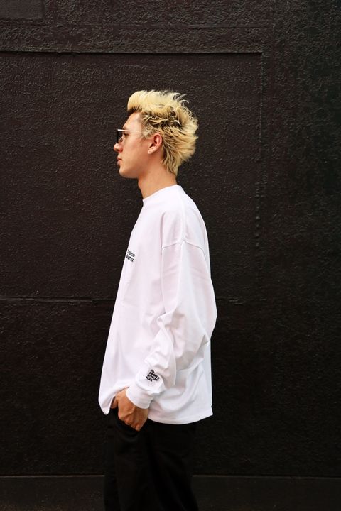 FreshService VIBTEX for FreshService L/S CREW NECK TEE (WHITE) 5月31日(土)新作発売！