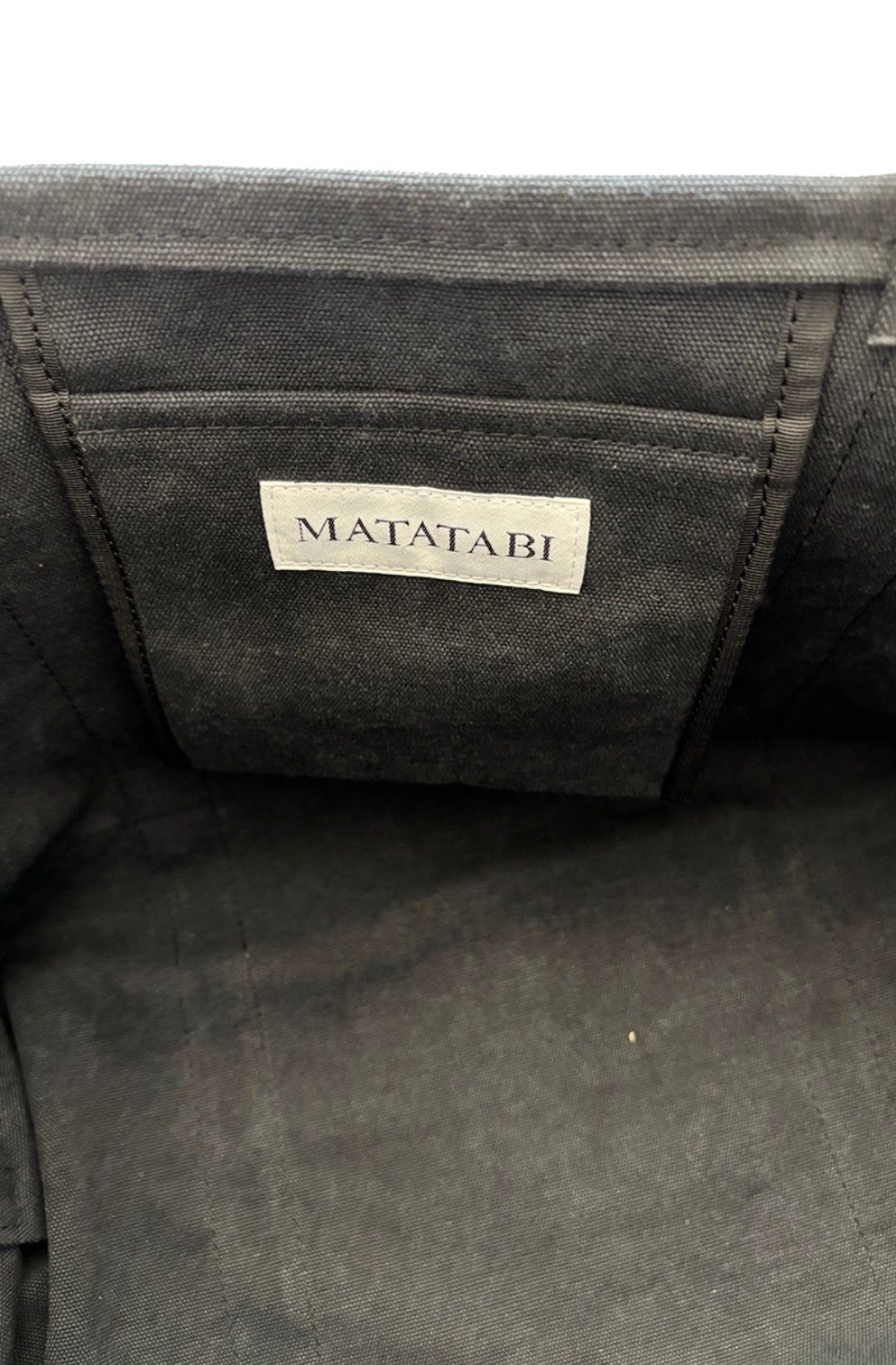 トーキングアバウト ジ アブストラクション 25AW CROSS TOTE BAG S (2526AW-AC-009)BLACK☆新作発売！