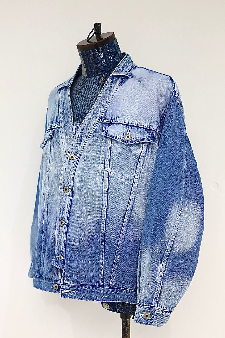 ファンダメンタル 26SS DENIM T-FORM JACKET 3YR WASH(FA26JK19U)INDIGO☆新作発売！
